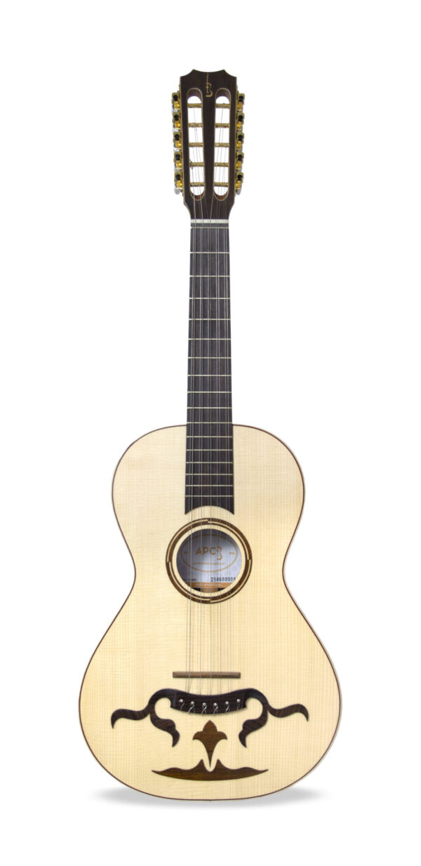 Braguesa Guitar - PARLOR SIZE - mod. BRG RA Luthier | Case Included! 100% Solid Wood - Image 2