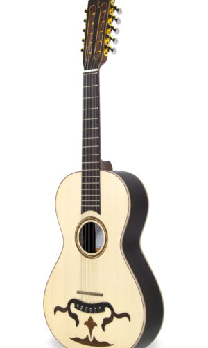 Braguesa Guitar - PARLOR SIZE - mod. BRG RA Luthier | Case Included! 100% Solid Wood