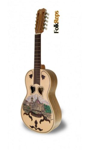 Portuguese folk Amarantina Viola | Hand Painted