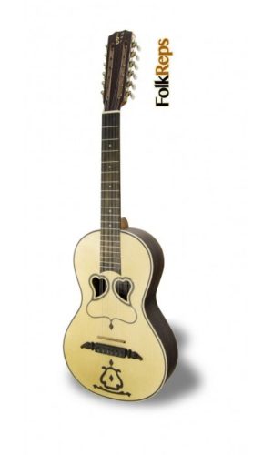 2 Hearts Viola Da Terra from São Miguel Island - Azores mod. VTR AC SMI ! Promotion 15%off! Fast shipping!