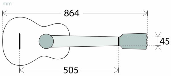 Braguesa Guitar - PARLOR SIZE - mod. 250 - Image 4