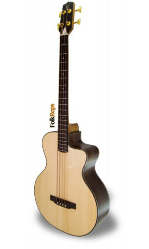 Bass Guitar mod. BG300 PSI MX CW | Lateral Mouth | Cutaway | 100% Solid Wood!