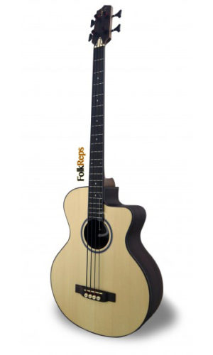 Bass Guitar mod. BG300 PSI | Cutaway | 100% Solid Wood!