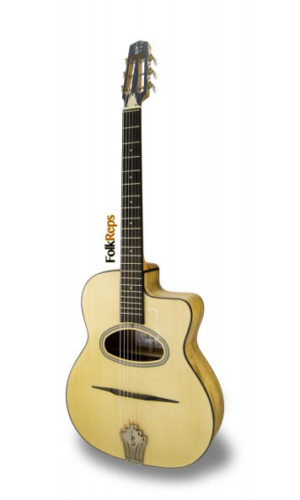 Jazz Manouche Guitar mod. JMD300 KOA | D mouth | 100% Solid Wood!
