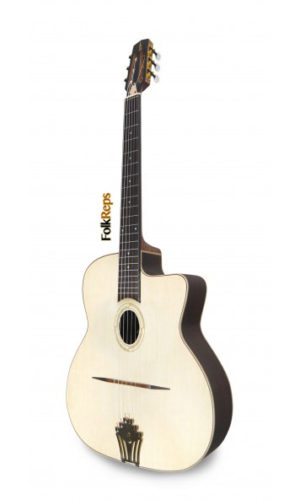Jazz Manouche Guitar mod. JM Luthier | 100% Solid Wood | Case Included!