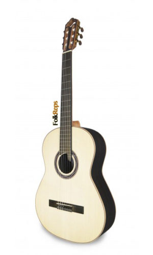 Classical Guitar mod. Luthier | Case Included! | 100% Solid Wood