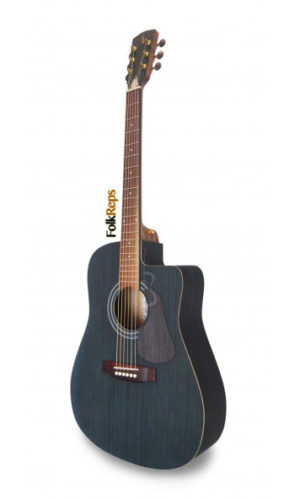 Western Guitar mod. WG100 BLK CW | Cutaway Version