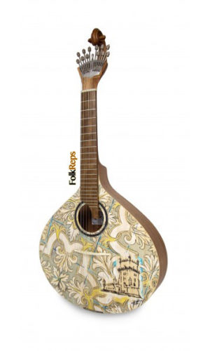 Portuguese Fado Guitar Lisbon Style GF AZULEJO Belém